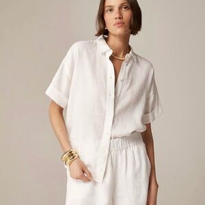 J. Crew Capitaine Shirt in Baird McNutt Irish linen